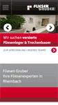 Mobile Screenshot of fliesengruber.de